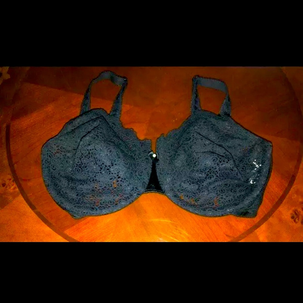 Vintage Vanity Fair 34DD Daisy Lace Full Figure Underwire Bra